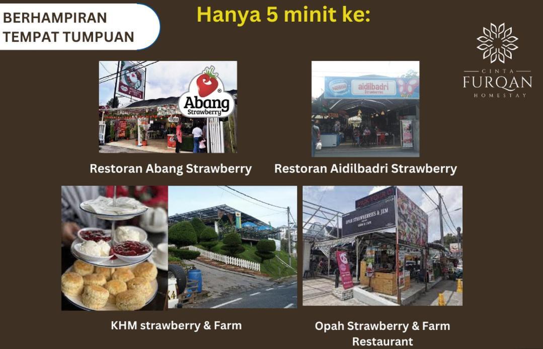 Homestay Cinta Furqan 1 - Apartment Cameron Highland Tanah Rata Exterior foto